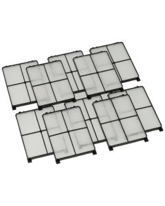 Zehnder CLD Abdeckgitter - Weiß - Klasse G3